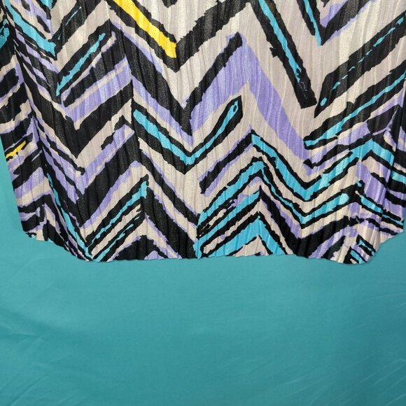 Jamie Sadock Womens Sleeveless Collared Top Size S 100% Polyester Multicolor - Picture 4 of 9